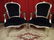 PAIR LOUIS XV STYLE FAUTEUIL ARM CHAIRS, SILVER GILT