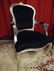 PAIR LOUIS XV STYLE FAUTEUIL ARM CHAIRS, SILVER GILT - 2