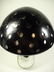 ART GLASS MUSHROOM SCULPTURE, APPROX 11.5"H - 2