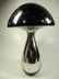 ART GLASS MUSHROOM SCULPTURE, APPROX 11.5"H - 4