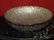 LARGE ALUMINUM BOWL, TEXTURED FINISH, NEW NEVER USED,