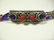 LAPIS & CORAL BRACELET, APPROX 7"L - 2