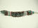 TURQUOISE, LAPIS & CORAL BRACELET, APPROX 7.25"L - 5