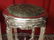 PAIR LOUIS XV STYLE PEDESTALS, SILVER GILT WOOD WITH - 4