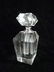 CRYSTAL PERFUME BOTTLE, APPROX 3.75" - 2