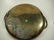 BRASS TRAY WITH ENAMEL DRAGONFLY & WATER LILY DESIGN, - 4