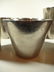 6 PC CAST METAL POTS, ALUMINUM FINISH, INCLUDES 2 - 5