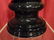 LARGE BLACK CERAMIC FEMALE BUST, EXCELLENT CONDITION, - 3