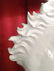 LARGE WHITE HORSE HEAD LAMP, CAST COMPOSITE, EXCELLENT - 5