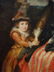 OIL ON BOARD PAINTING, NOBLEWOMAN & CHILD, AFTER RUBENS - 4