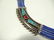 TURQUOISE, LAPIS & CORAL NECKLACE, CHOKER STYLE - 4