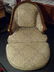 2 PC HENREDON ARM CHAIR AND OTTOMAN, NEUTRAL TONE ON - 4