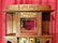 ART NOUVEAU STYLE HUTCH, UPPER CABINET AND SHELVES - 3