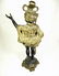 PAIR GILT BRONZE BLACKAMOOR / NUBIAN SCULPTURES / - 10