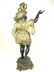 PAIR GILT BRONZE BLACKAMOOR / NUBIAN SCULPTURES / - 3