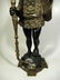 PAIR GILT BRONZE BLACKAMOOR / NUBIAN SCULPTURES / - 7