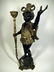PAIR GILT BRONZE BLACKAMOOR / NUBIAN SCULPTURES / - 8