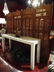 MOROCCAN CARVED WOOD FLOOR SCREEN, 4 PANELS, VERY GOOD