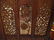 MOROCCAN CARVED WOOD FLOOR SCREEN, 4 PANELS, VERY GOOD - 3