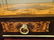 LOUIS XV STYLE MARQUETRY WRITING DESK, GILT METAL - 6