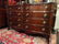 7 PC MAHOGANY QUEEN BEDROOM SET, 4 POST BED, DRESSER, - 10