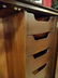 BERKEY & GAY TALL CHEST, PAINTED FRUIT DESIGNS, 6 - 8