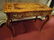 LOUIS XV STYLE MARQUETRY WRITING DESK, GILT METAL - 4