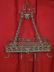 HANGING METAL POT RACK, NEW NEVER USED, GREEN FINISH
