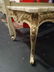 VINTAGE LOUIS XV STYLE COFFEE TABLE, WHITE MARBLE TOP, - 3