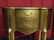 LOUIS XV STYLE GOLD GILT TABLE, KIDNEY SHAPE, 2 DRAWERS - 2