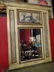 2 PC PAINTED CONSOLE CABINET AND MIRROR, ANTIQUED - 3