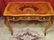 LOUIS XV STYLE MARQUETRY DESK, INLAID URNS AND FLORAL - 10