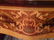 LOUIS XV STYLE MARQUETRY DESK, INLAID URNS AND FLORAL - 4