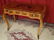 LOUIS XV STYLE MARQUETRY DESK, INLAID URNS AND FLORAL - 6