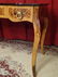 LOUIS XV STYLE MARQUETRY DESK, INLAID URNS AND FLORAL - 7
