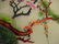 LARGE CHINESE EMBROIDERY ON SILK, SCENE WITH CRANES IN - 6