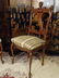 PAIR ORNATE WOOD CHAIRS, CARVED FEMALE BUSTS ON SEAT - 3