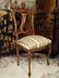 PAIR ORNATE WOOD CHAIRS, CARVED FEMALE BUSTS ON SEAT - 4