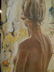 FEMALE NUDE PAINTING ON CANVAS, GALLERY WRAPPED, SIGNED - 4