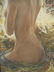 FEMALE NUDE PAINTING ON CANVAS, GALLERY WRAPPED, SIGNED - 5