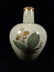 ROYAL COPENHAGEN CRACKLEWARE VASE WITH FLORAL DESIGN,