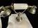 VINTAGE ROTARY DIAL TELEPHONE, FRENCH STYLE, ONYX BASE, - 3