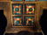 WOOD CHEST WITH CERAMIC DRAWERS, MEDIUM FINISH WOOD - 7