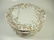 6 PC LIMOGES ASPARAGUS PLATES, GOLD & FLORAL DESIGN,