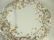 6 PC LIMOGES ASPARAGUS PLATES, GOLD & FLORAL DESIGN, - 2