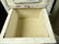 JEWELRY BOX, SHABBY CHIC DISTRESSED WHITE FINISH, 4 - 5