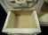 JEWELRY BOX, SHABBY CHIC DISTRESSED WHITE FINISH, 4 - 7