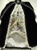 JEWELRY STAND, MANNEQUIN FORM WITH BLACK DRESS, APPROX - 4