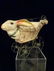 RABBIT FORM BABY CARRIAGE SCULPTURE, WICKER, METAL, AND - 6