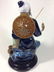 CHINESE MUD MAN FISHERMAN CATCHING A FISH FIGURINE, - 3